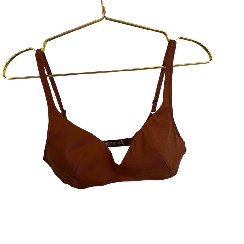 The Kit Orange Rust Bralette Size 2